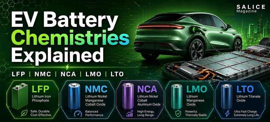 Electric Vehicle Battery Chemistries: Strengths, Trade-Offs and Applications